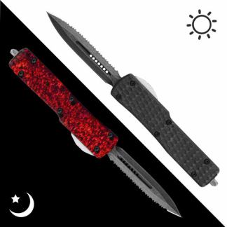 Glow Carbon Hornet OTF - Hybrid Dagger