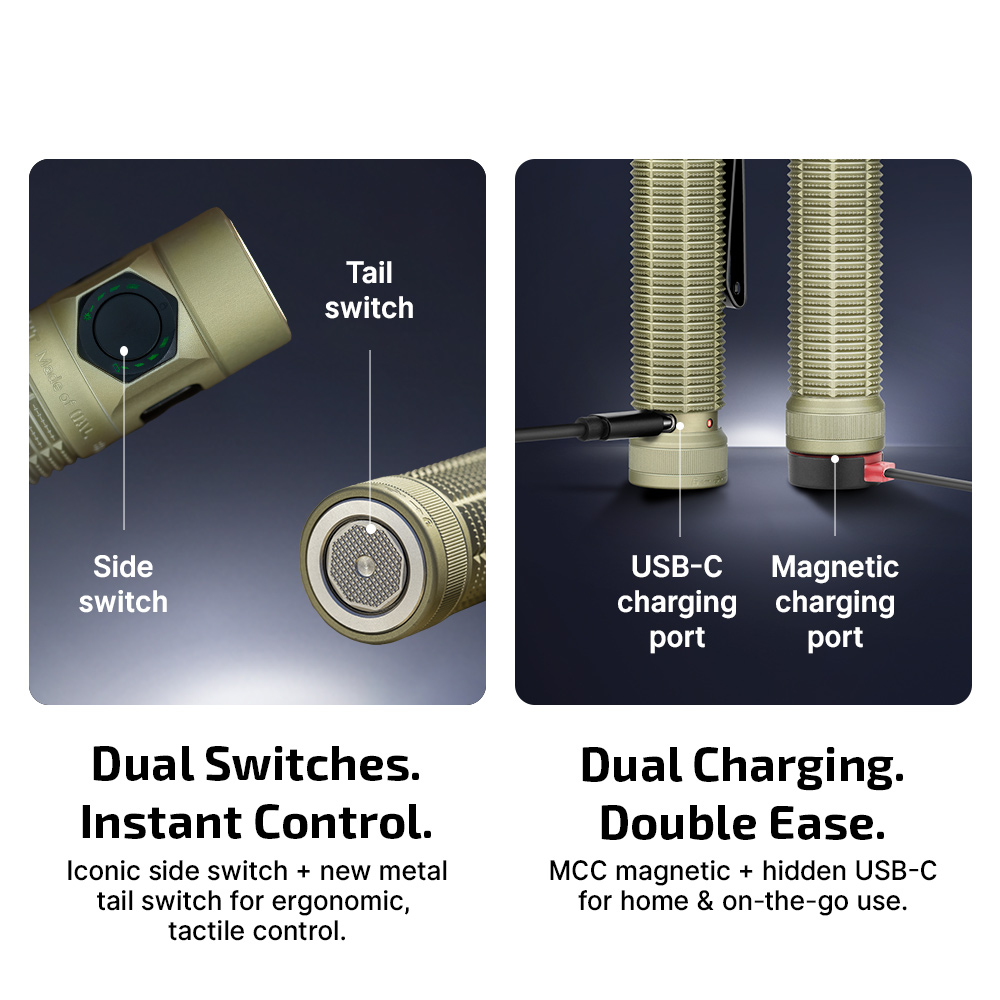 Baton 4 Ultra - Dual Switch EDC Flashlight - Image 4